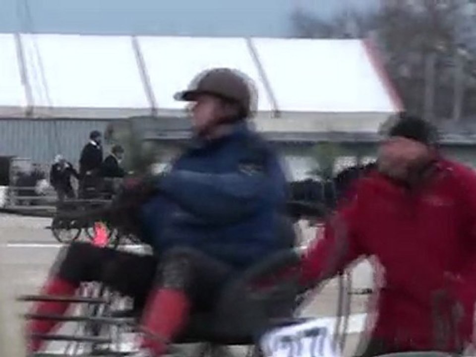 Attelage, exercice de Maniabilité