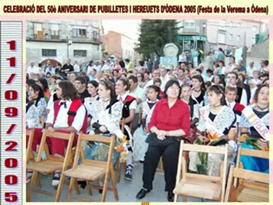 Celebració dels 50 anys de Pubilletes i Hereuets d'Ódena