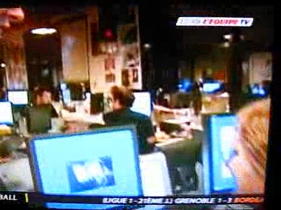 FRED DAGNEAU LA COTE SUR L'EQUIPE TV 20 JANVIER 2010