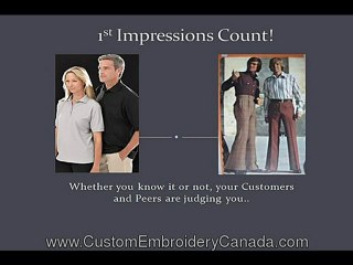 Custom Embroidery Designs in Ottawa Ontario