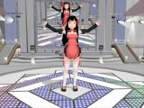 Vocaloid Anna (hatsune miku) white letter MMD