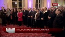 Le 18h,Suivez en direct les voeux de Gérard Larcher, président du Sénat