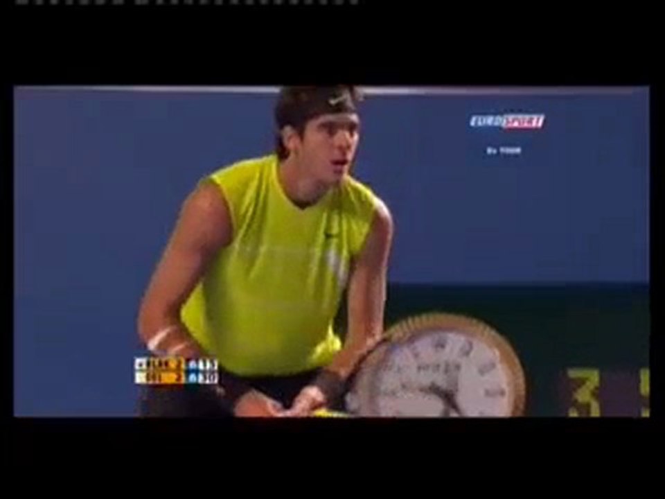 TENNIS - DEL POTRO vs BLAKE (End match 1)