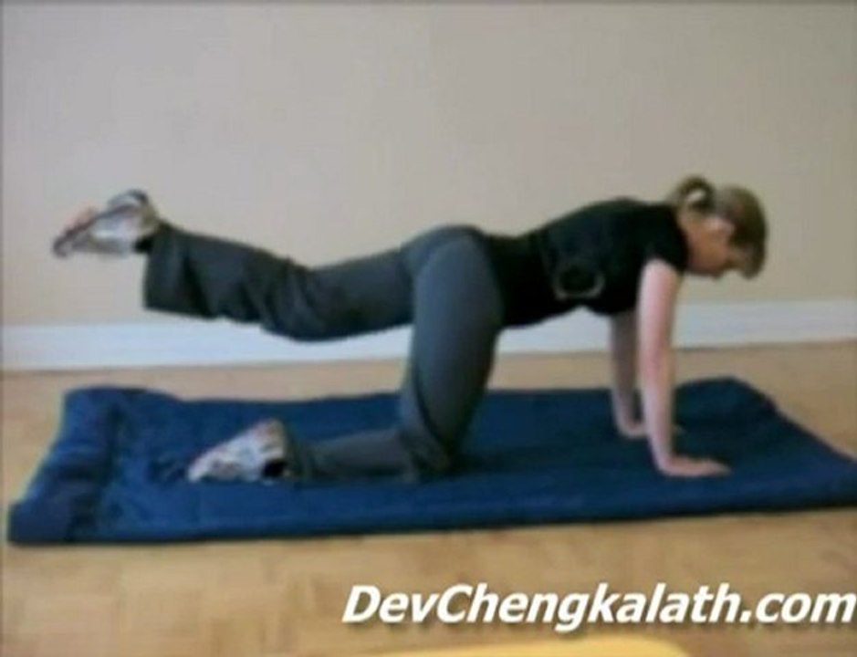 Toronto Physiotherapist Describes Birddog Low Back Pain Exe