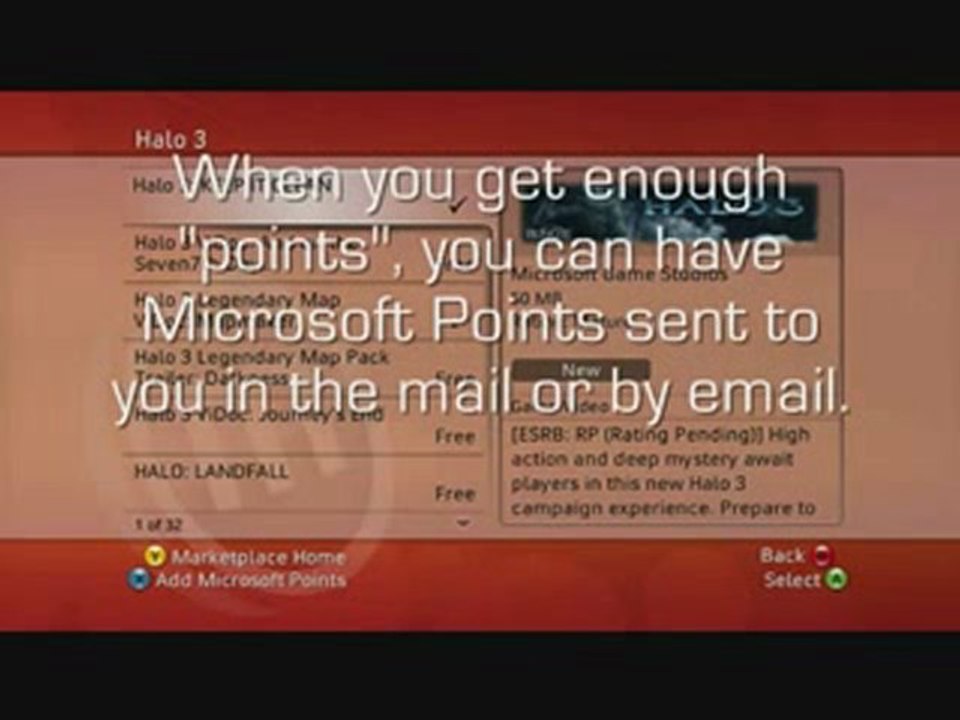Free Microsoft Points!