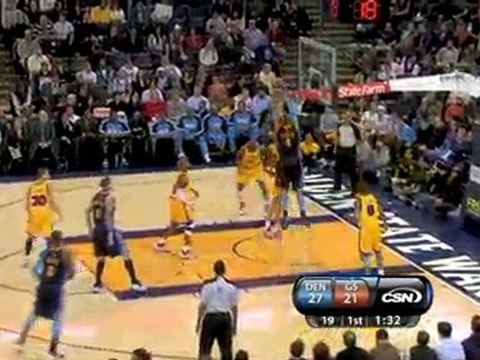 Kenyon Martin grabs the miss and makes it look like an alley