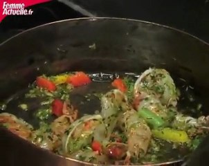 Recette | Gambas au lait de coco