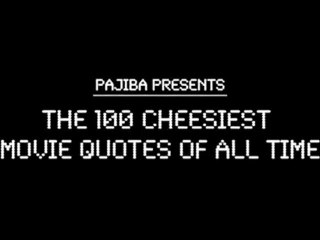 Les 100 citations de films les plus cool de tous les temps.