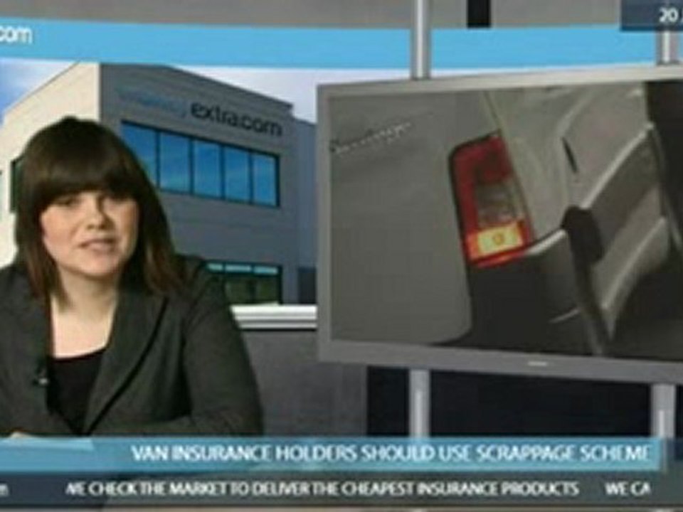 Exchange your shed for a shiny white new van!