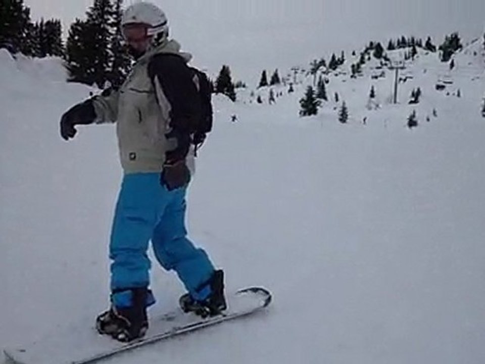 Nadia au ski