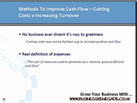 Managing Cash flow