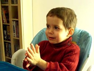 le 9 janvier 2010, notre petite star Samuel