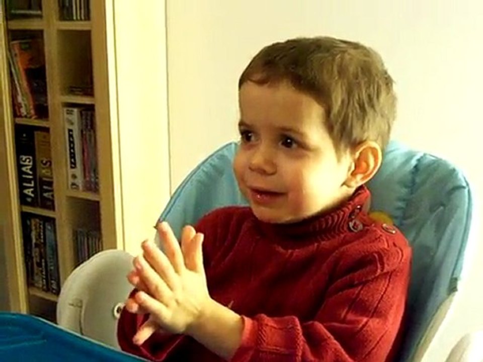 le 9 janvier 2010, notre petite star Samuel