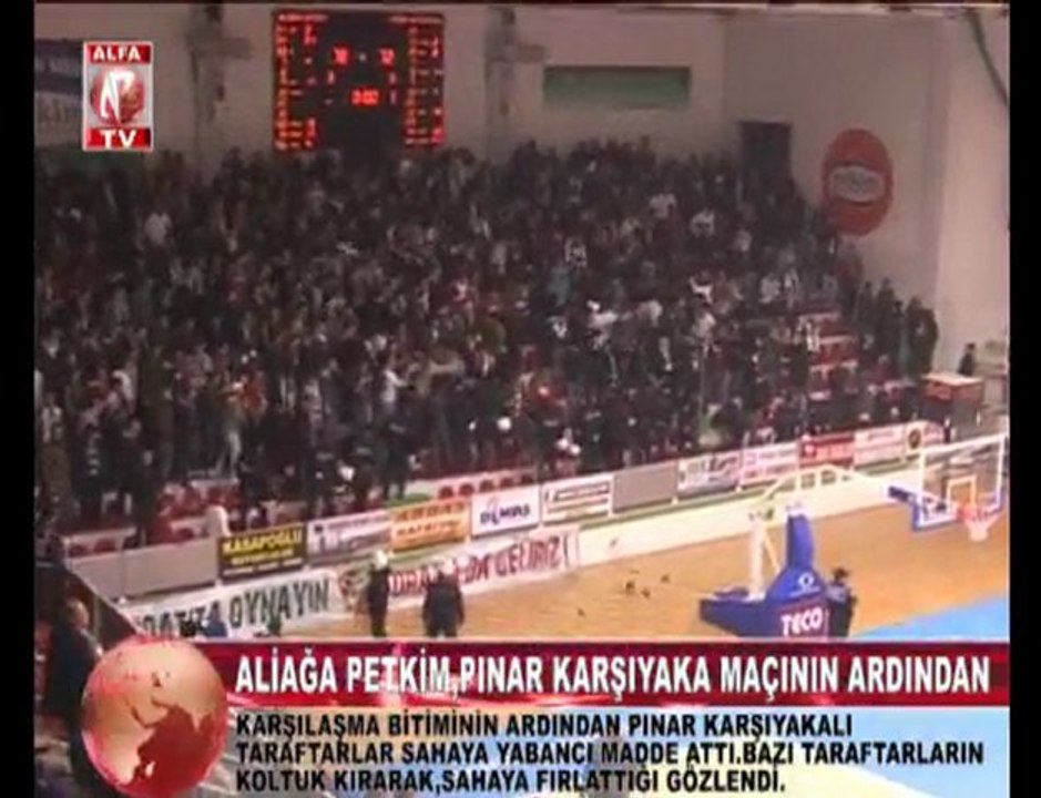 aliağa petkim pınar karşıyaka karşılaşması olaylar