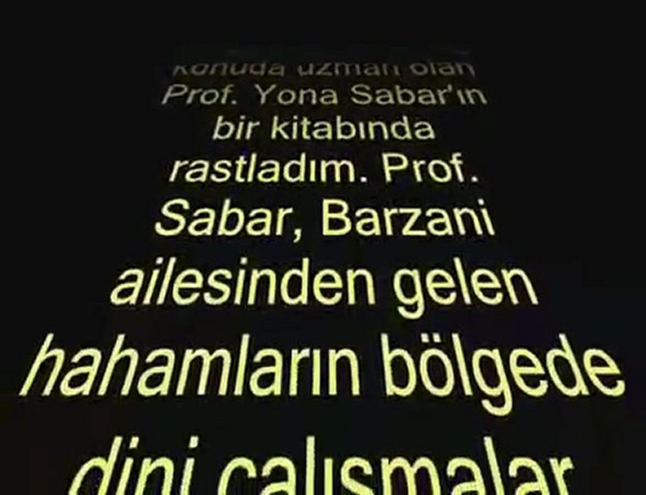 Barzani Ailesi'nin Yahudi olduğu ortaya çıktı-1