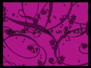 Farida - Ca fait un an x33