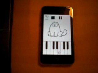 Simons Cat on iPhone
