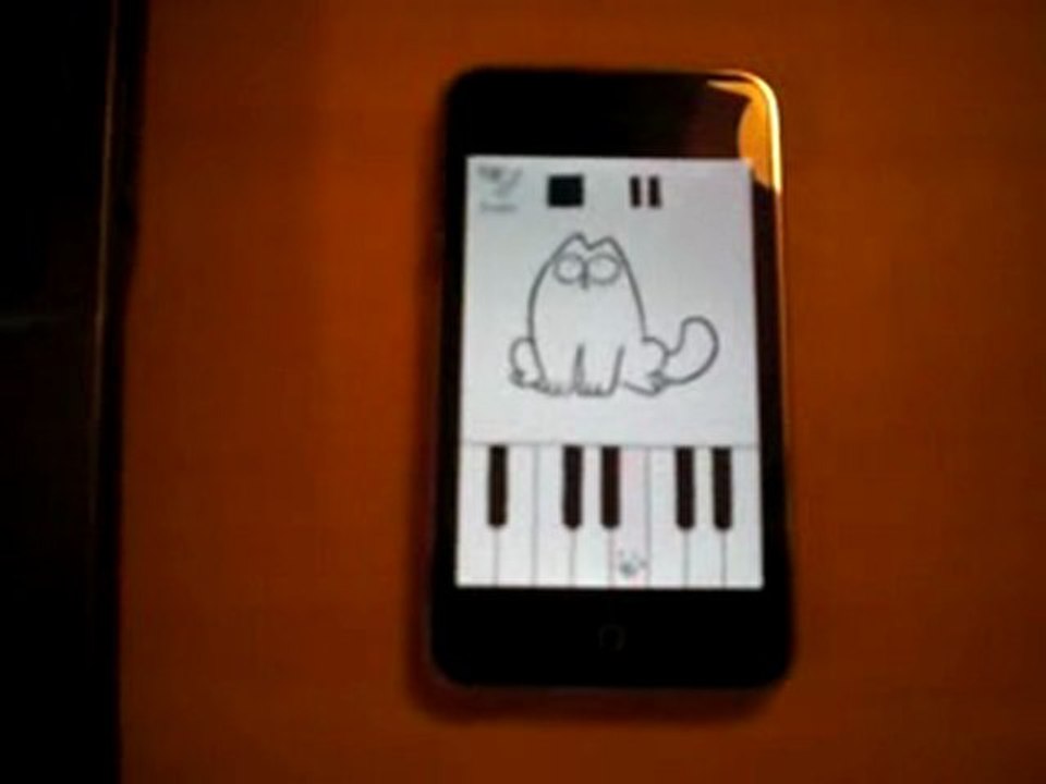 Simons Cat on iPhone