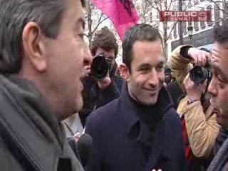 Melenchon interpelle Hamon sur les retraites