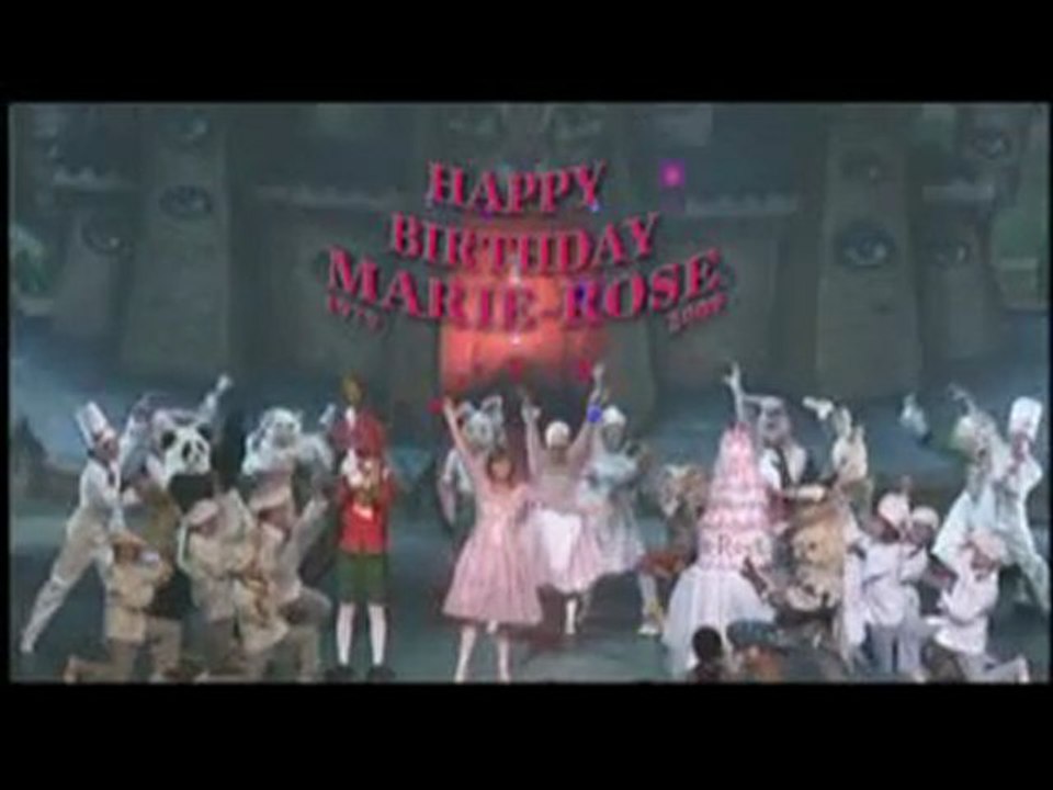 Spot Promo reprise de la tournée "Happy Birthday Marie Rose"
