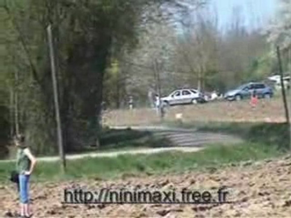 Rallye de La plaine 2007 L. VAILLANT D. BROT