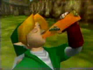 Pub de Zelda OoT Mirinda
