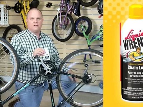 How to use Liquid Wrench Chain Lube on Bike Chain