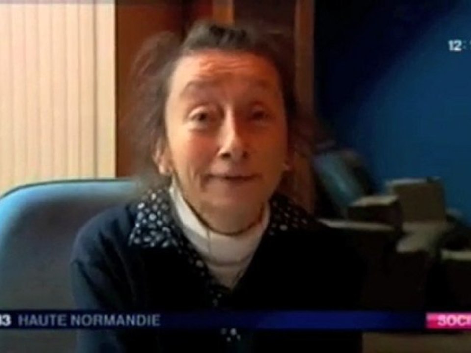 Reportage France3 Haute Normandie JT 12-13 du 14/01/2010
