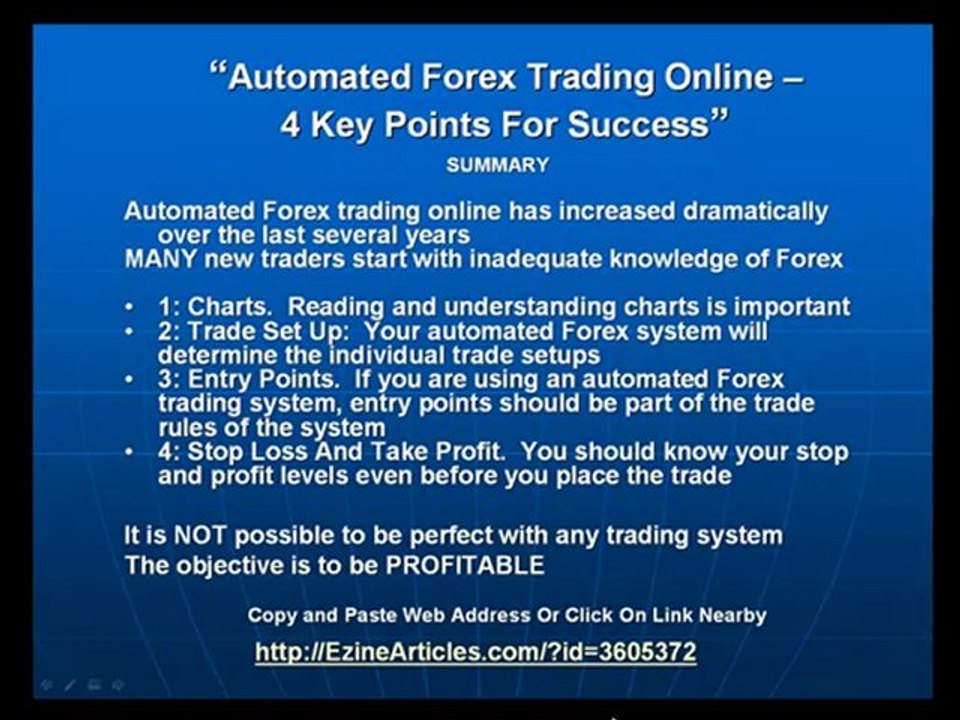 Au!   tomated Forex Trading Online 4 Key Points For Success - 