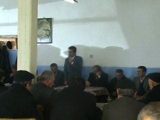 Ayrancı halkı ile toplantı