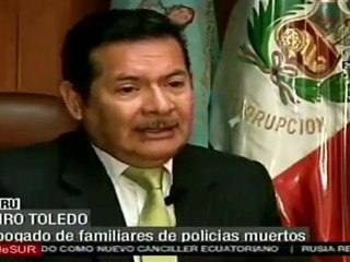 Responsables de matanza en Bagua aun sin castigo