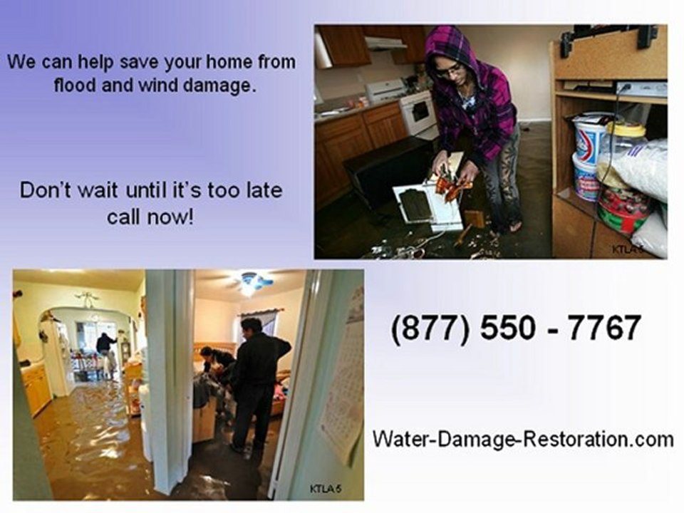Emergency Water Damage Repair, Orange County, Los Angeles