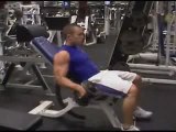 Biceps Exercise: Seated Hammer Curls