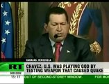 Hugo Chaves- Claims USA Caused The Earthquake In Haiti!