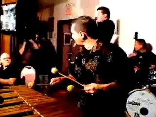 Steve Pouchie Latin Jazz Vibist plays "Vamonos Pal Monte"