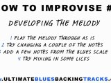 Blues Guitar Lesson #1 - How To Improvise Solos