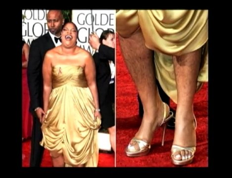 Monique's Nasty Unshaven Legs