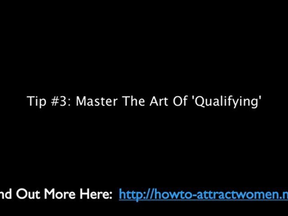 1. Tips On How To Attract Women