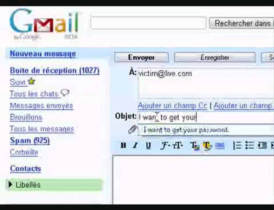 How to hack gmail yahoo aol msn accounts