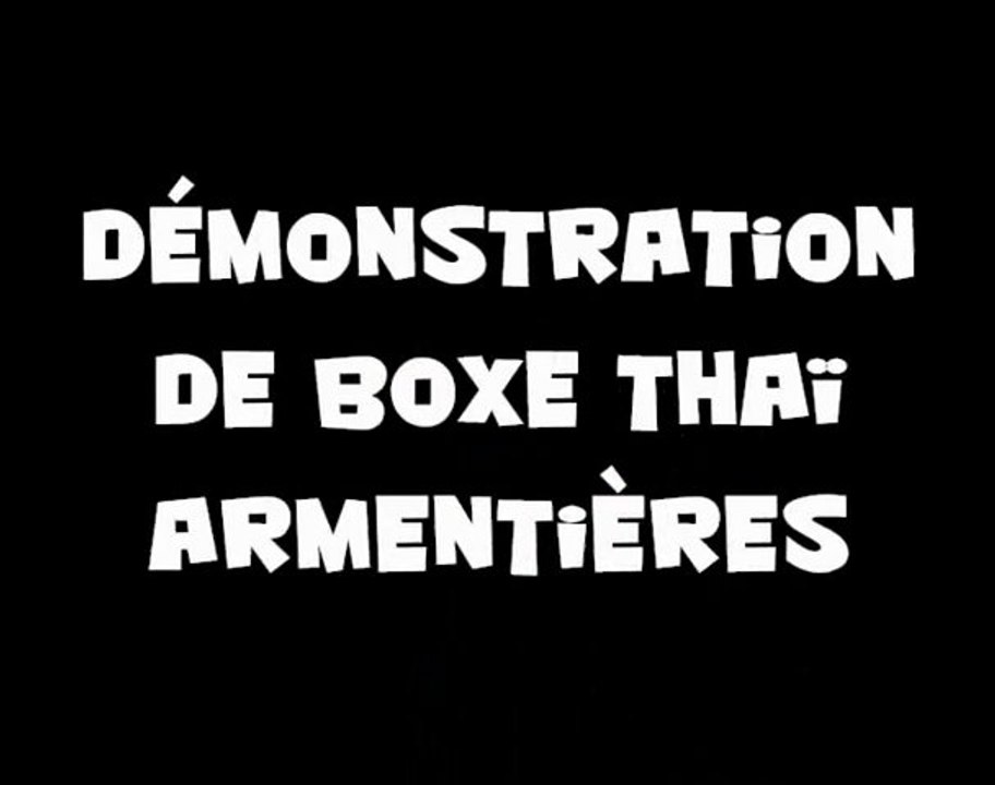 Démo de boxe Thaï du TPG Houplines à Armentières