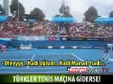 Avustralya Açık Tenis Turnuvası'ndaki Türk Taraftarlar