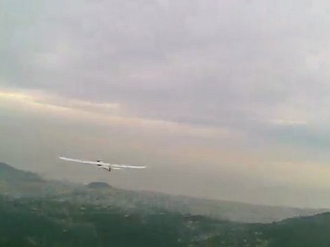 Caméra embarquée sur planeur radiocommandé