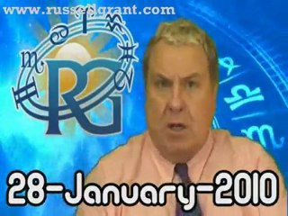 RussellGrant.com Video Horoscope Aries January Thursday 28th