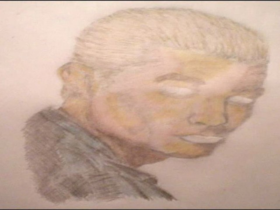 Speed 'Drawing' James Masters (Pam's ArtWork 2010)