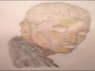 Speed 'Drawing' James Masters (Pam's ArtWork 2010)