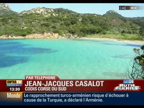 Débarquement de clandestins à Bonifacio en Corse du Sud