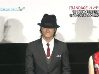 Jin Akanishi-BANDAGE Stage Greetings[2010.01.17]