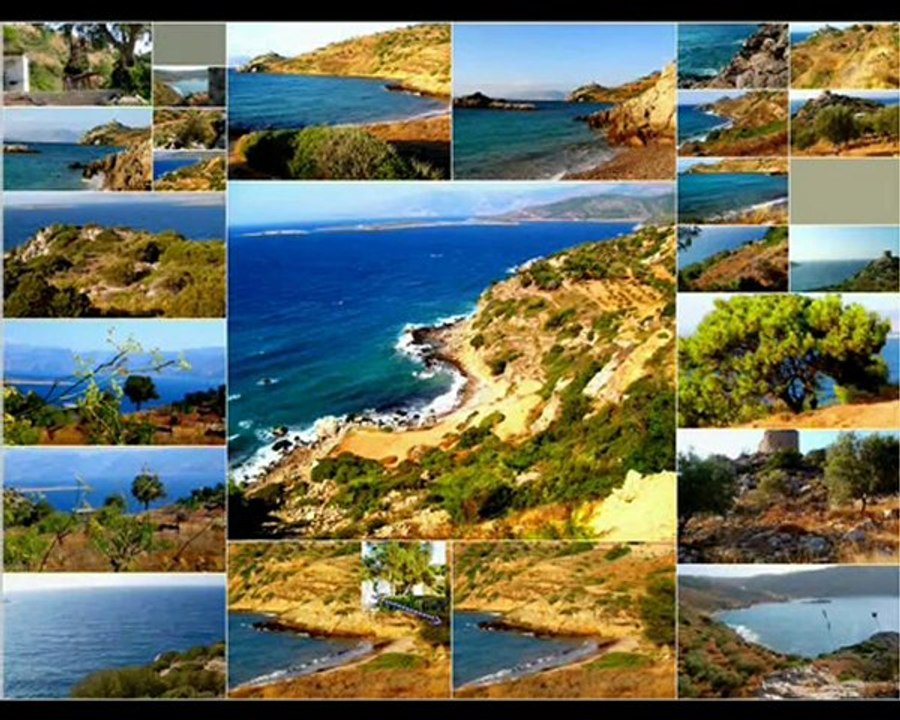 Chios, la plage de Didyma.