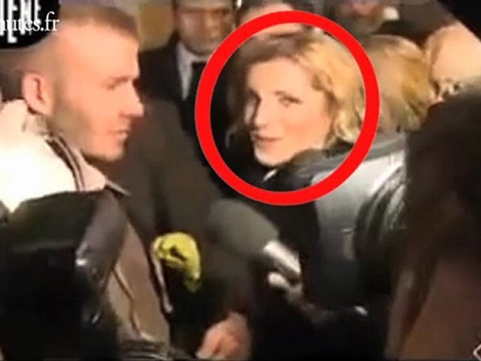Elle touche les "parties" de David Beckham