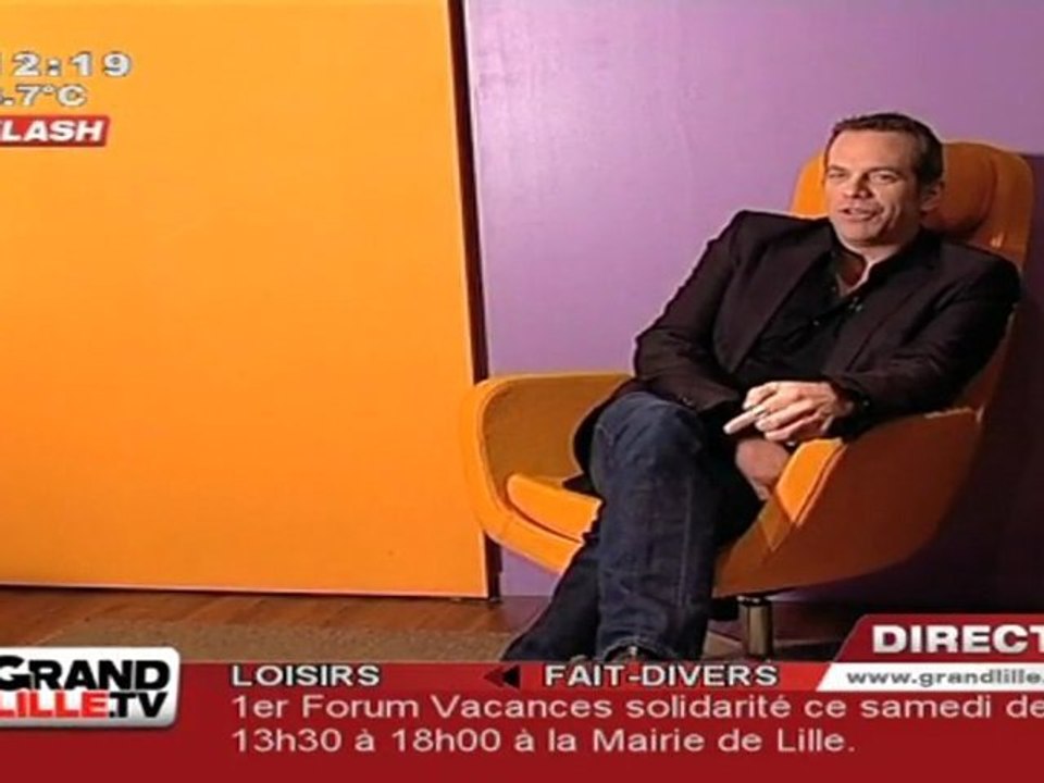 Garou présente "Gentleman Cambrioleur" à Lille